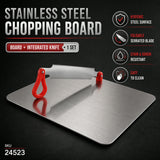 Stainless Steel Multipurpose Chopping Board – Hygienic & Durable for Kitchen