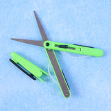School Craft Scissors Pen Shape Portable Safety Cutter for Kids
