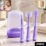 Soft Baby Toothbrush Set – Gentle on Gums, Easy to Use for Toddlers