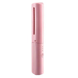 Mini Hair Straightener Brush – Cordless & Rechargeable for Travel