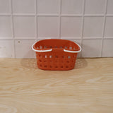Plastic Storage Basket with Handle – Durable & Lightweight for Home & Shopping