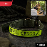 Heavy Duty Nylon Dog Collar – Reflective & Adjustable for Active Dogs