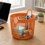 Plastic Round Storage Basket – Durable and Portable Organizer