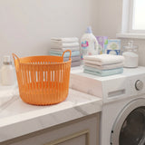 Plastic Round Storage Basket – Durable and Portable Organizer