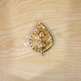 Kumkum Holder – Elegant Mango Shape with Twin Compartments for Puja
