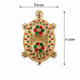 Kumkum Holder – Tortoise Shape for Puja & Rituals with Twin Compartments