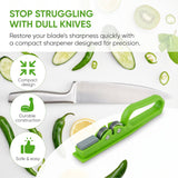 Handheld Knife Sharpener with Grip Handle, Manual Blade Sharpening Tool, knife sharpner