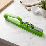 Handheld Knife Sharpener with Grip Handle, Manual Blade Sharpening Tool, knife sharpner