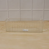 Plastic Fridge Organizer Basket – Clear Storage Solution for Kitchen
