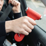 2 in 1 Car Safety Hammer Emergency Window Breaker and Seatbelt Cutter