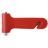 2 in 1 Car Safety Hammer Emergency Window Breaker and Seatbelt Cutter