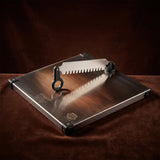 Stainless Steel 2 in 1 Cutting and Chopping Board with Knife for Ki...