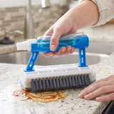 3 in 1 Multi Purpose Cleaning Brush with Soap Dispenser Sponge Scrubber
