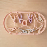 Multipurpose Plastic Hanger Clips Set – Strong Clothes Gripping Tool