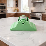Compact Knife Sharpener with Adhesive Base, Manual Roller Blade Sharpener, knife sharpner