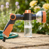 Adjustable Hose Spray Nozzle – Multi-Pattern Water Gun for Car & Garden