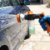 Adjustable Hose Spray Nozzle – Multi-Pattern Water Gun for Car & Garden