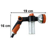 Adjustable Hose Spray Nozzle – Multi-Pattern Water Gun for Car & Garden