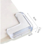 Baby Safety Corner Protector Edge Guard Soft Silicone for Furniture (4 Pc Set)