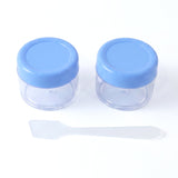 Plastic Cosmetic Jar Set – Refillable Travel Containers for Creams