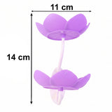 Flower Shape Double Layer Soap Dish – Wall Mount, Self Draining