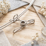 Stainless Steel Round Multi Clip Drying Hanger for Socks and Underwear
