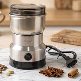 Mini Electric Grinder 150W Stainless Steel for Coffee Spice and Mas...