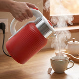 Electric Kettle 2 Litre 1500W Red for Tea Coffee Milk and Hot Water