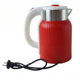 Electric Kettle 2 Litre 1500W Red for Tea Coffee Milk and Hot Water