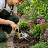 Garden Hand Trowel Stainless Steel Digging Tool Ergonomic Non Slip Handle
