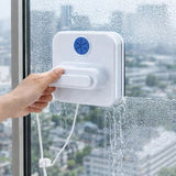 Double Sided Magnetic Window Cleaner – Glass Wiper with Safety Rope
