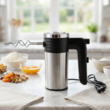 Electric Hand Mixer 500W with Beaters Dough Hooks for Cake and Baking