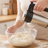 Electric Hand Mixer 500W with Beaters Dough Hooks for Cake and Baking