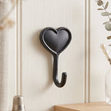 Heavy Duty Self Adhesive Wall Hook Heart Shape Key and Scarf Hanger