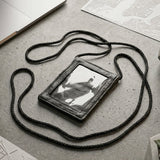 Leather Neck Wallet – Convenient ID & Card Holder with Lanyard