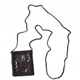 Leather Neck Wallet – Convenient ID & Card Holder with Lanyard