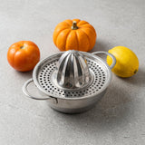 Stainless Steel Citrus Juicer – Manual Hand Press for Fresh Juice