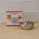Stainless Steel Citrus Juicer – Manual Hand Press for Fresh Juice