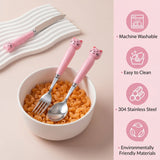Kids Stainless Steel Cutlery Set – Safe, Durable & Portable