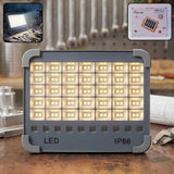 Solar USB Rechargeable LED Flood Light – Waterproof & Portable