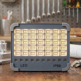 Solar USB Rechargeable LED Flood Light – Waterproof & Portable