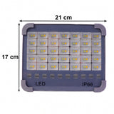 Solar USB Rechargeable LED Flood Light – Waterproof & Portable