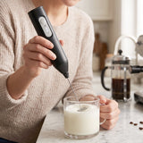 Handheld Electric Milk Frother Battery Coffee Foam Maker Whisk Mixer