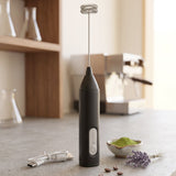 Handheld Electric Milk Frother Battery Coffee Foam Maker Whisk Mixer