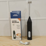 Handheld Electric Milk Frother Battery Coffee Foam Maker Whisk Mixer