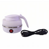 Collapsible Travel Electric Kettle 600ml Foldable Silicone Water Boiler