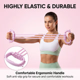 Multifunctional Chest Expander Puller 3 Tube Resistance Band for Home Gym