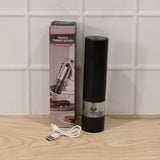 Electric Pepper Grinder – USB Rechargeable & One Touch Operation
