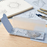 Student Geometry Ruler Set – Accurate 20cm Drawing Tools