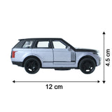 Light and Sound Metal Pull Back Car Toy, Die Cast SUV Model for Kids